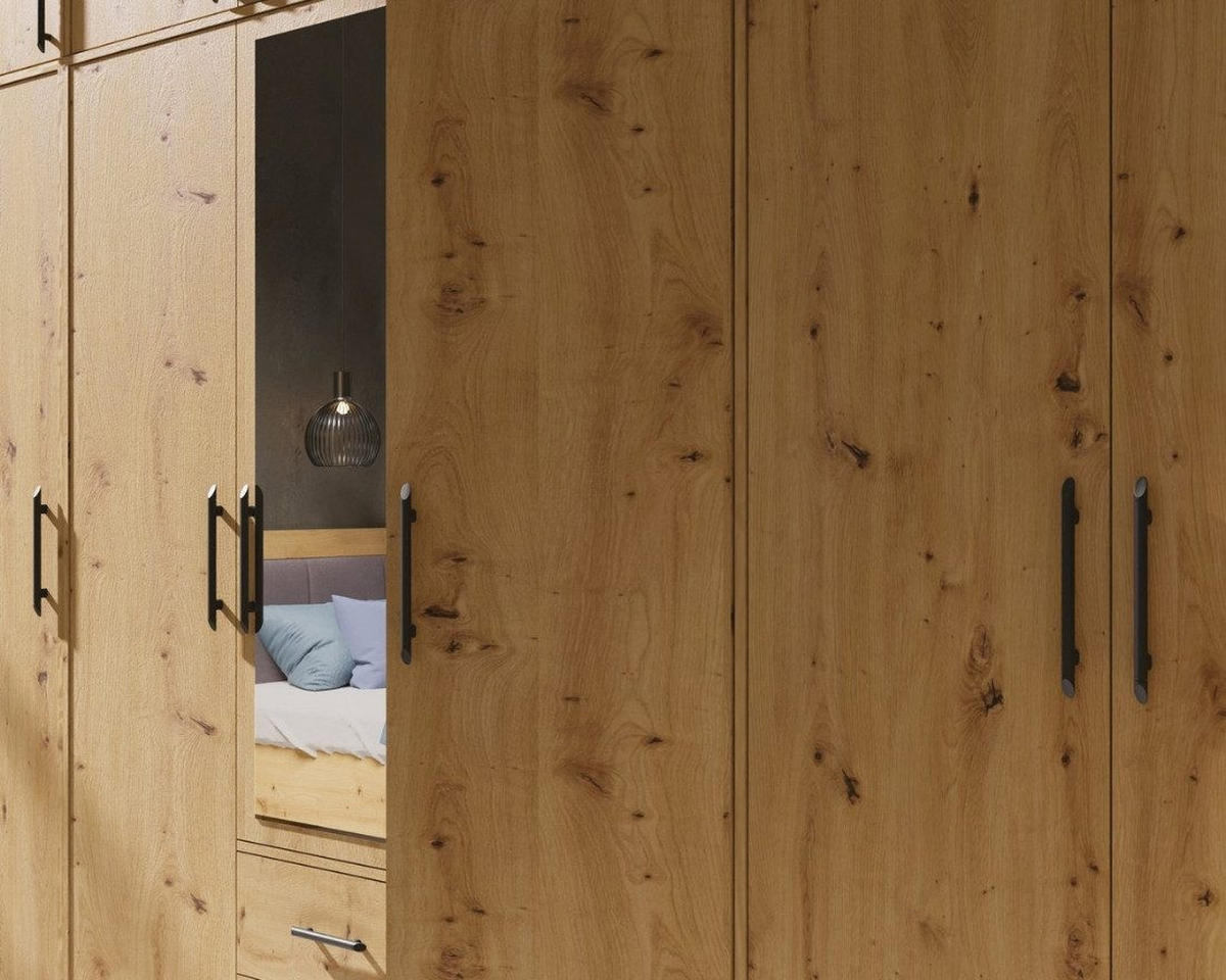 KOMMODE SAM SRK1 140/84/40 in Eiche Artisan - Eiche Artisan, Holzwerkstoff (140/84/40cm) - Deine Möbel 24