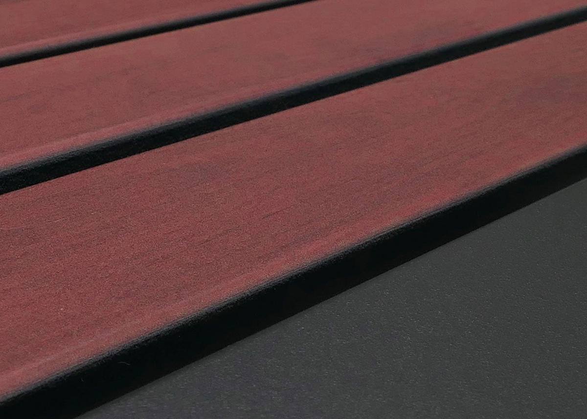 MÜLLTONNENBOX 2er mit Pflanzkasten HxBxT 125x132x84cm Anthrazit Holzoptik dunkel - Anthrazit, Metall (132/125/84cm) - PROREGAL