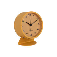 WECKER Cool Retro Gelb 11/11/13 cm - Gelb, Metall (11/13/11cm) - Karlsson