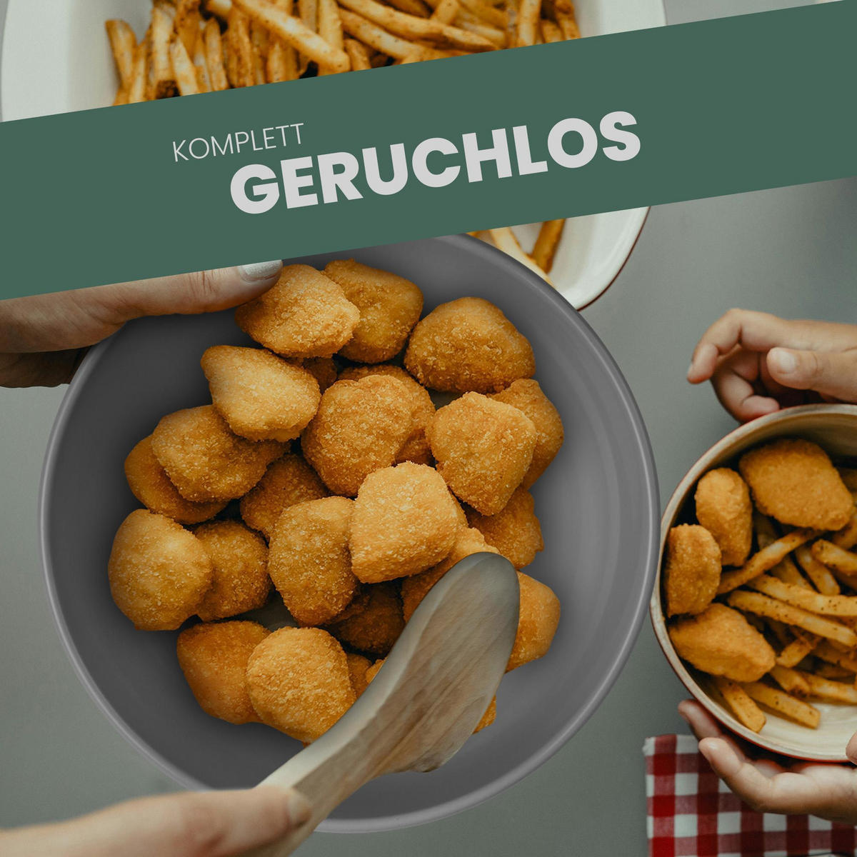 SCHÜSSEL Kunststoff Ø25,5 cm Grau 1er-Pack - Grau, Kunststoff (25/25/10cm)