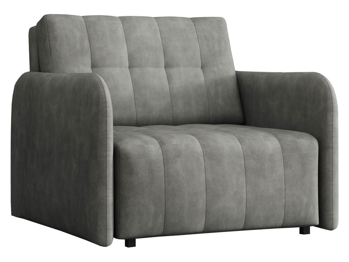 SCHLAFSOFA Viva Grand I - Schwarz/Grau, Holz/Kunststoff (98/85/95cm) - MIRJAN24