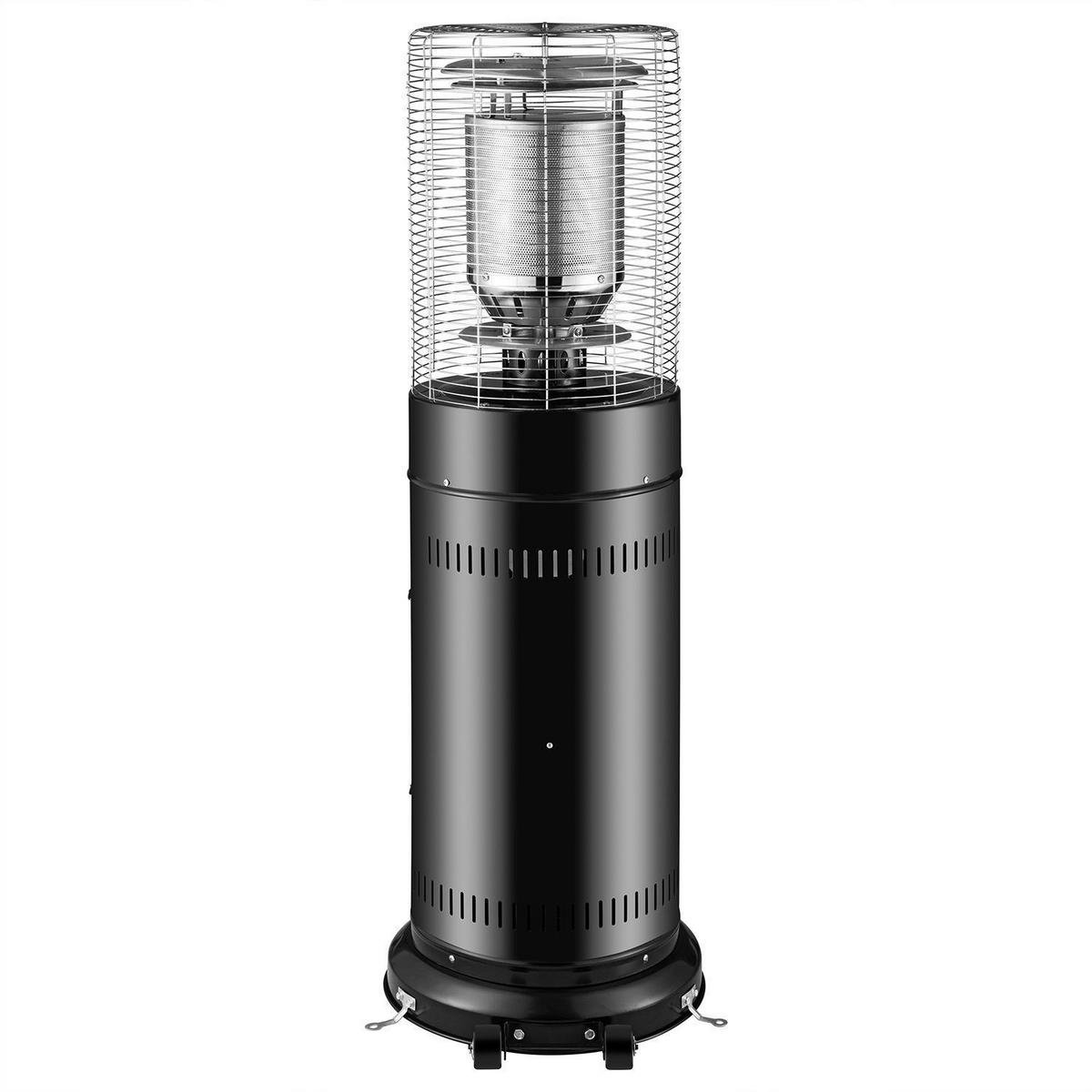 GASHEIZUNG Cuna - Schwarz, Metall (38/137/38cm) - Juskys