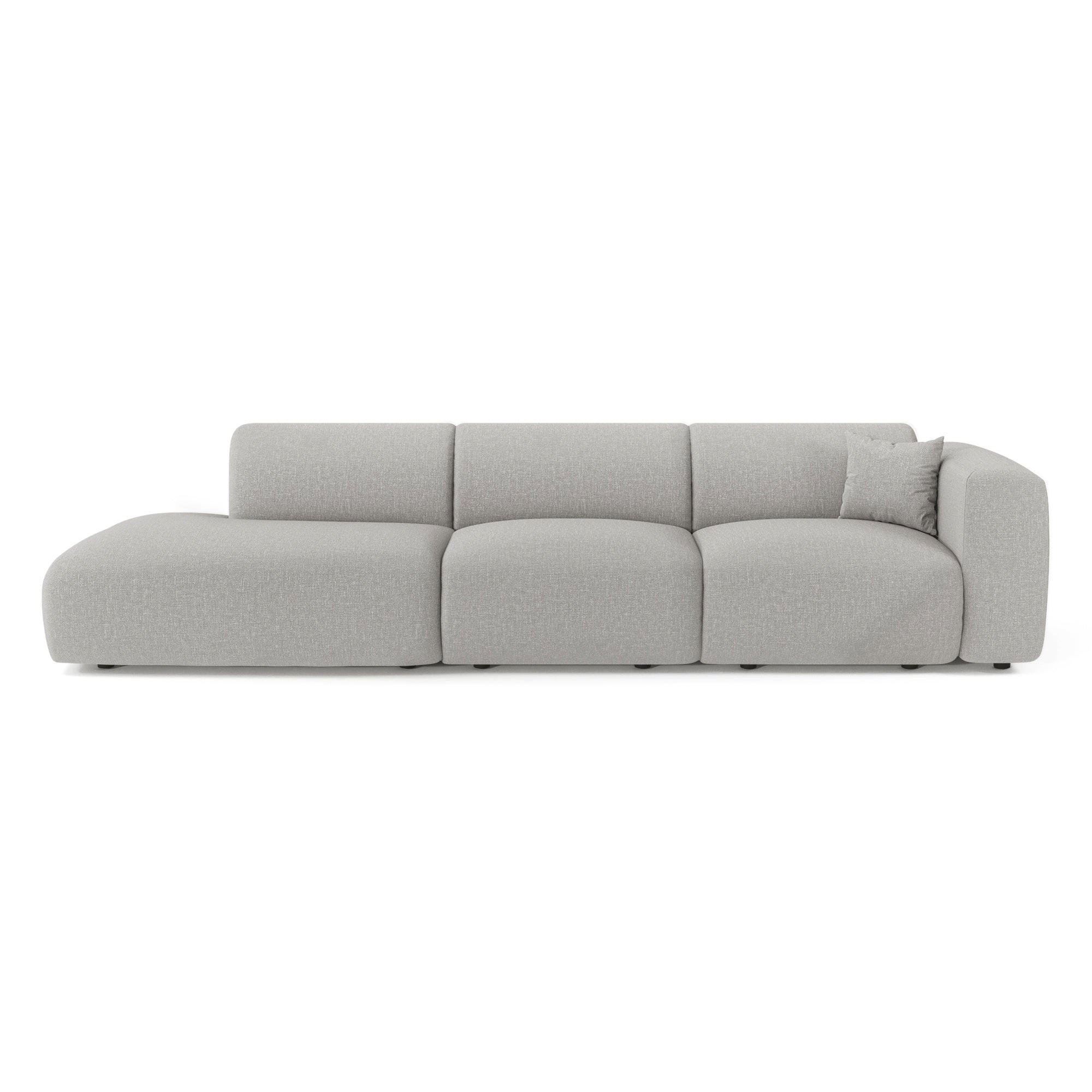 Sia Home Sofa Hellgrau 310x73x96 cm