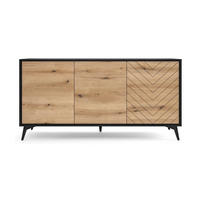 KOMMODE – K154 – 153 cm – DIAMOND – Eichefarben - Eichefarben, Holzwerkstoff (153.4/76.7/39cm) - hi-markt
