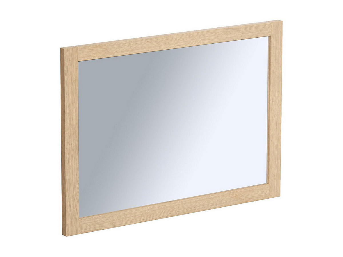 WANDSPIEGEL - 50 cm x 2.2 cm - holz - naturfarben hell Timea - Naturfarben, Holz (50/70/2.2cm) - Vente-Unique