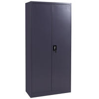 AKTENSCHRANK Grau - Grau, Metall (90/185/40cm) - MCW