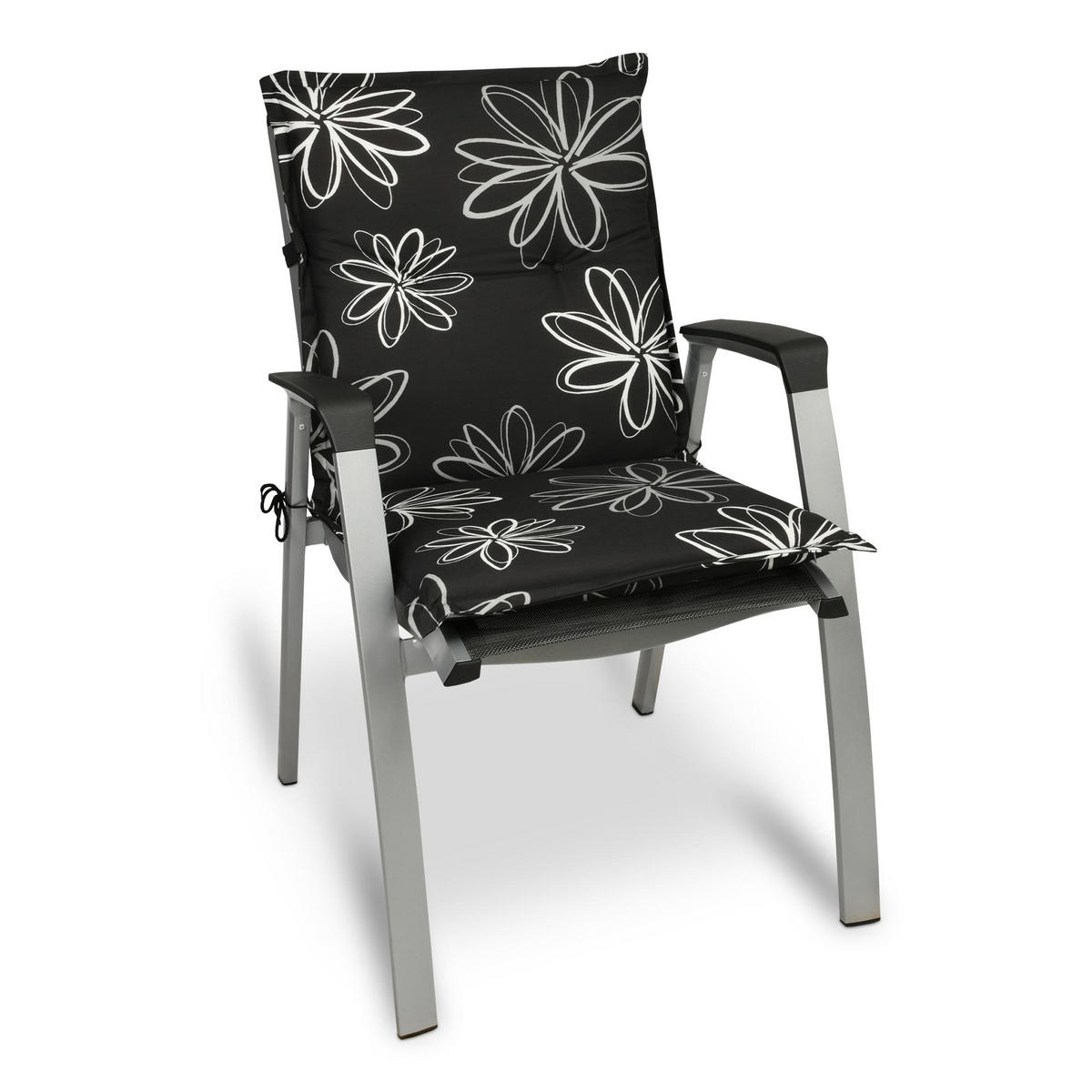 NIEDERLEHNERAUFLAGE Flores 100/50/7cm Ornamente - Multicolor, Textil (50/8/100cm) - Beautissu 