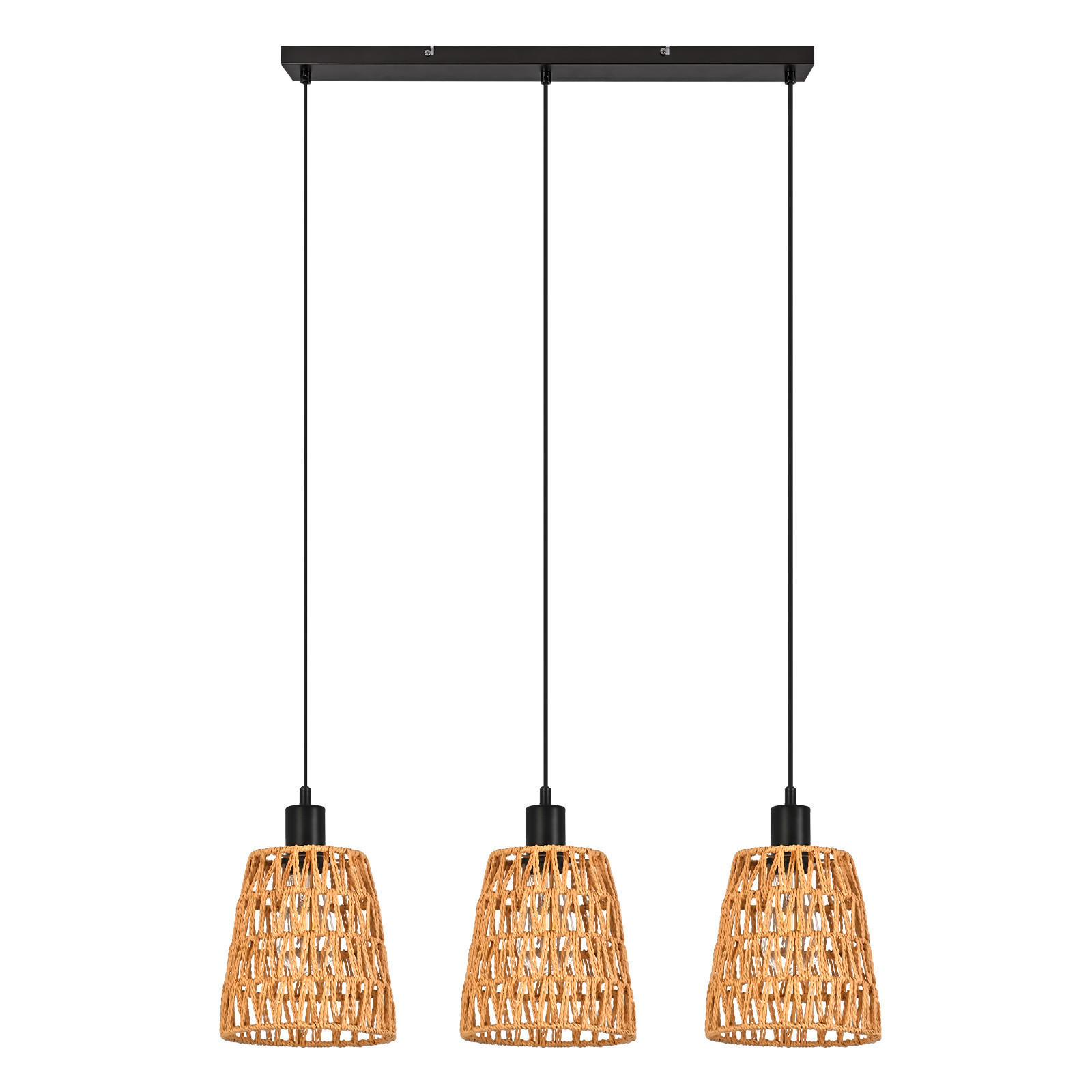 PENDELLEUCHTE Benedict 70/56/120 cm - Braun, Metall (70/56/120cm) - ZMH