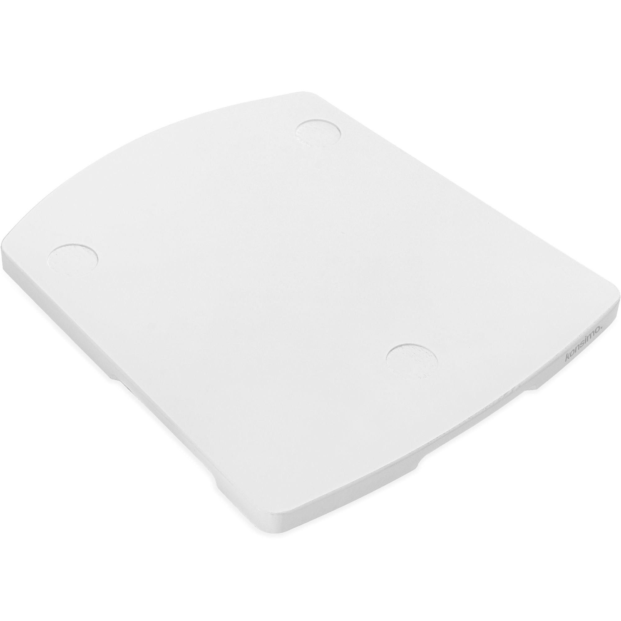 Konsimo® Topfuntersetzer Weiß 32x35 cm