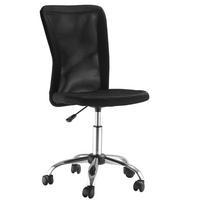 BÜROSTUHL höhenverstellbar 43 x 58 x 90-100 cm Polyester Black - Schwarz, Kunststoff (58/100/43cm) - Meubliv