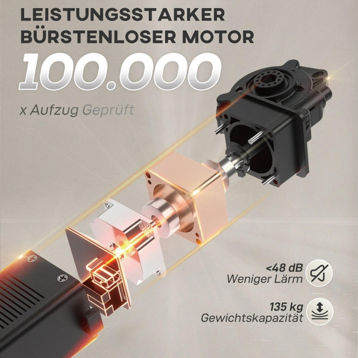 RELAXSESSEL elektrisch Polyester mit Memory-Funktion, Fernbedienung 80/83/104 cm Cremeweiß - Creme, Textil (80/104/83cm) - Redom