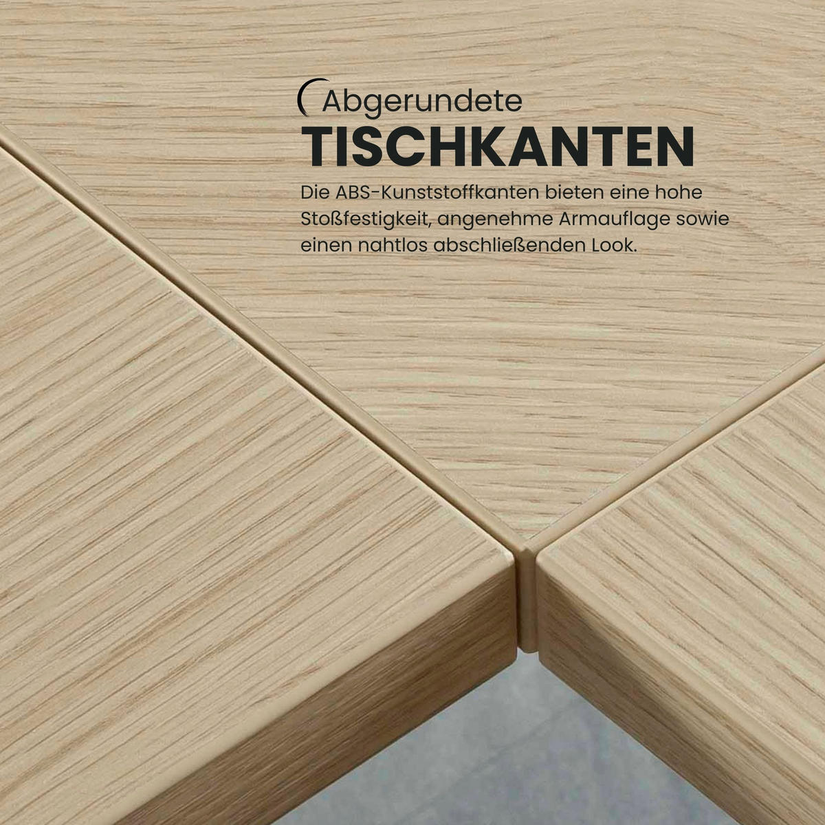 SCHREIBTISCH elektrisch XMKA 80/160/74 cm in Ahornfarben/Graphitfarben - Ahornfarben/Graphitfarben, Holzwerkstoff (80/160/74cm) - bümö