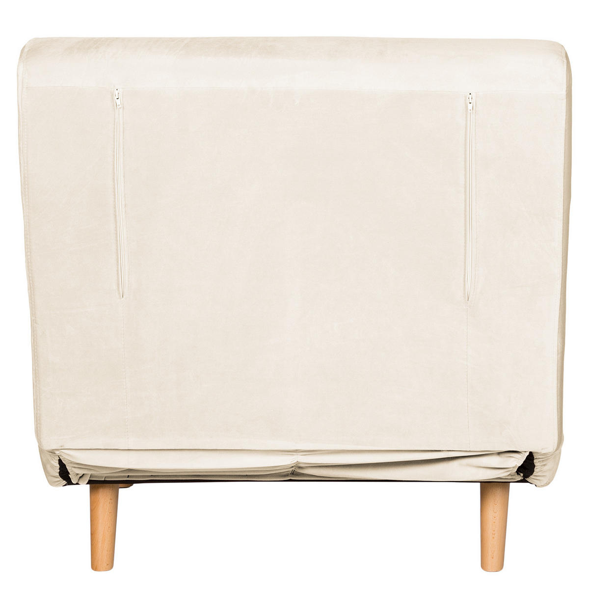 SCHLAFSESSEL - Buchefarben/Creme, Holz/Buchenholz (77/81/90cm) - home24