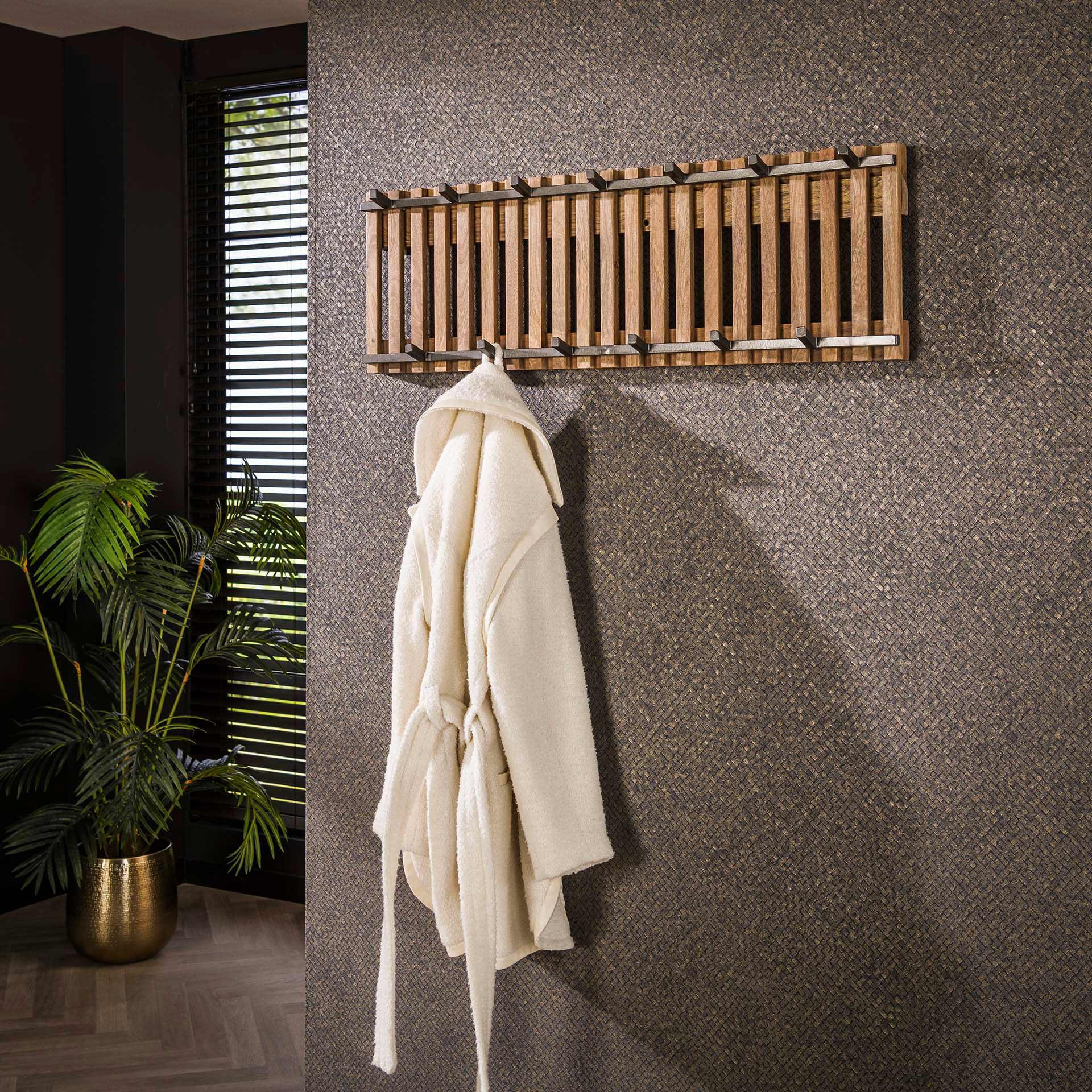 WANDGARDEROBE Tweak Beige 10/100/ 33 cm - Beige, Holz (100/33/10cm) - Hoyz Collection