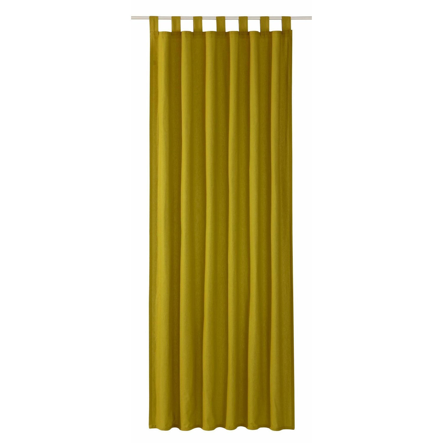 Tom Tailor Schlaufenvorhang Waldgrün 140x0.5x255 cm