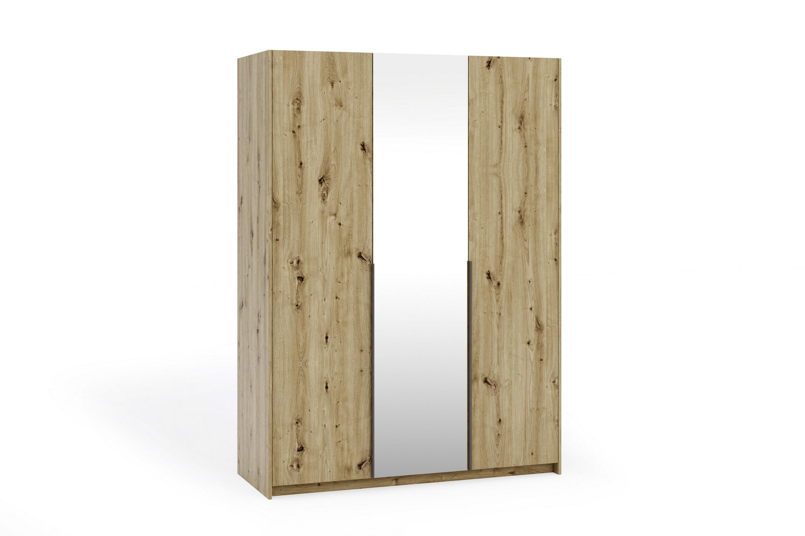 Masseno Drehtürenschrank Eiche Artisan 148x204x58 cm