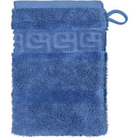 WASCHHANDSCHUH NOBLESSE UNI 1001 SAPHIR - 174 - Blau, Textil (16/22cm) - Cawoe