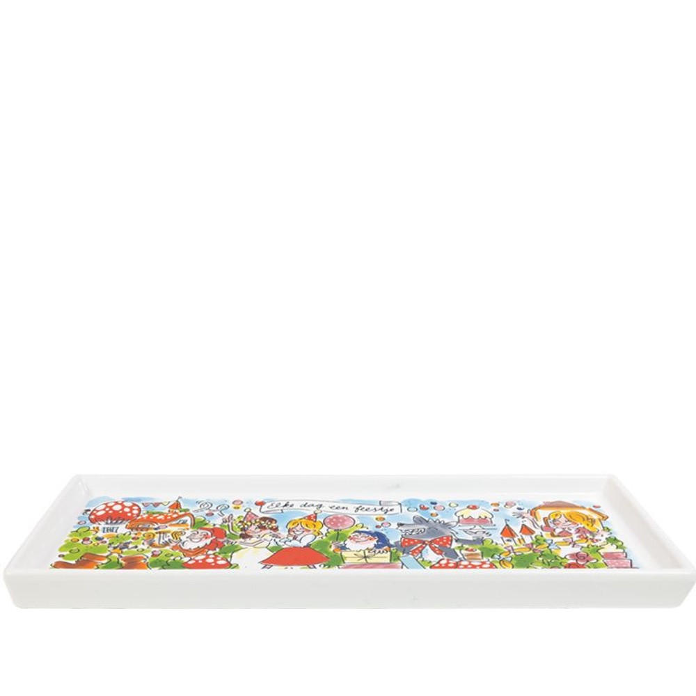 KUCHENPLATTE Feest Efteling in Bunt - 33cm - Multicolor, Keramik (12.3/34.5/2.1cm) - Blond Amsterdam