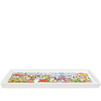 KUCHENPLATTE Feest Efteling in Bunt - 33cm - Multicolor, Keramik (12.3/34.5/2.1cm) - Blond Amsterdam