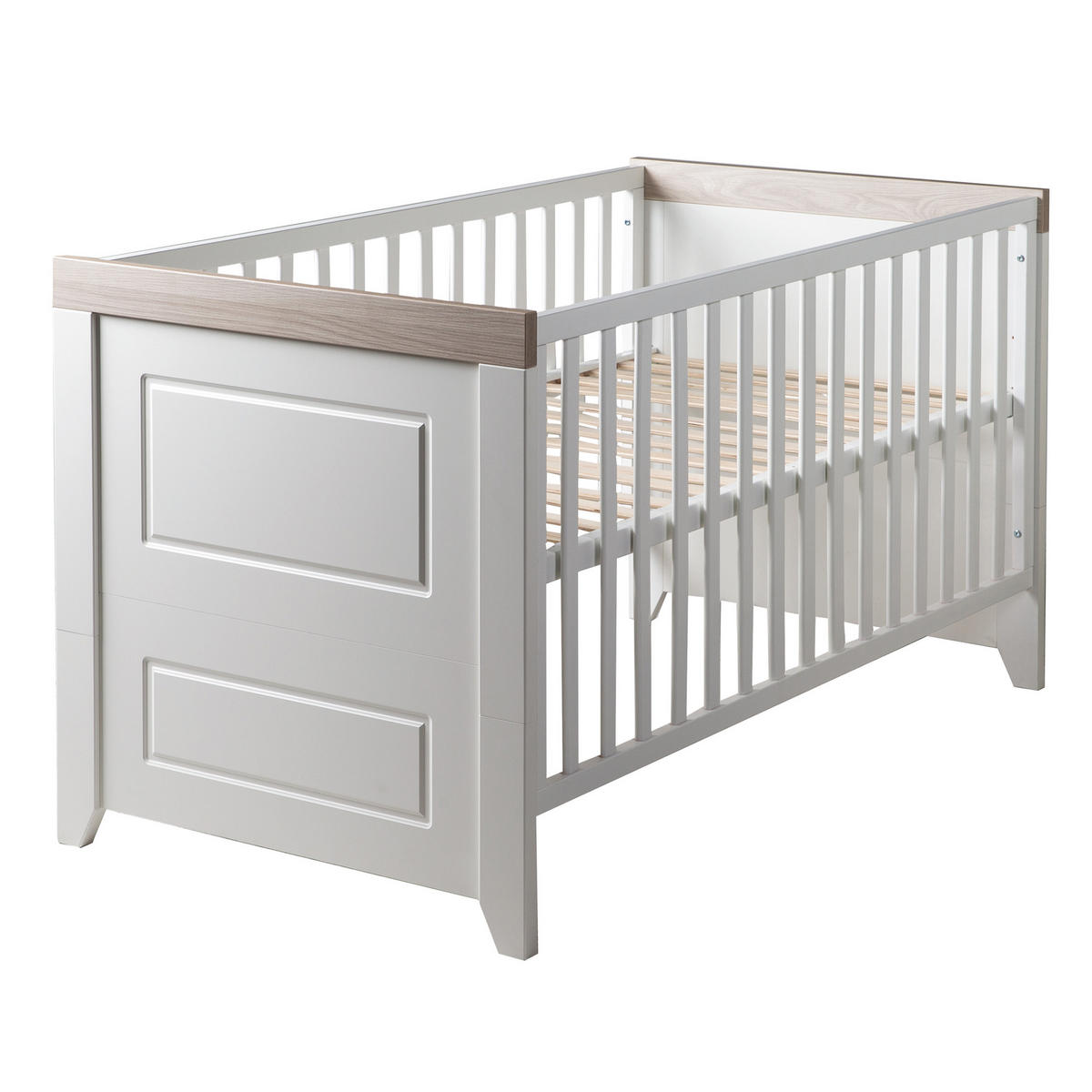 BABYZIMMER-SET Felicia, 2-teilig - Weiß, Holzwerkstoff (76/82/144cm) - Roba