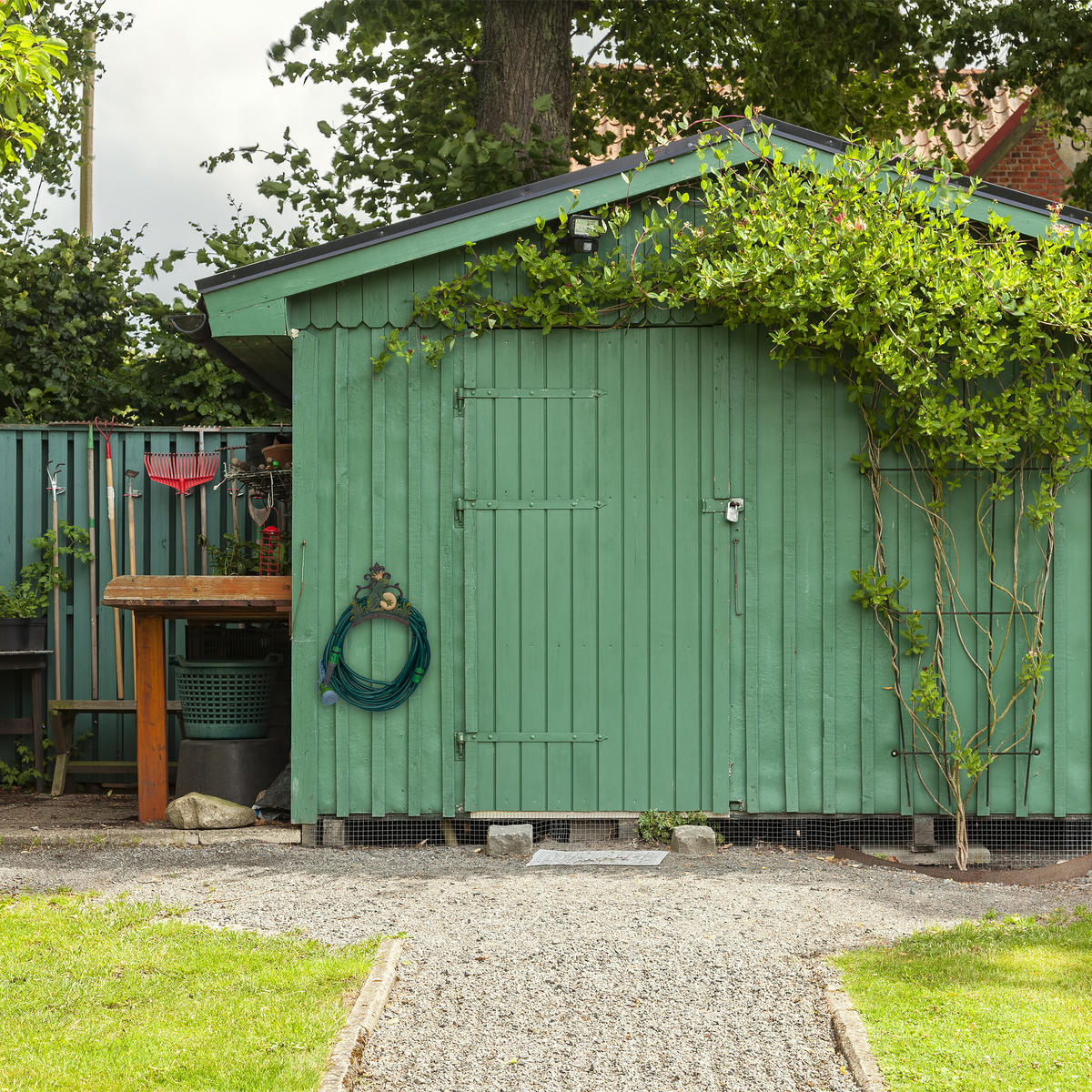 SCHLAUCHHALTER - Multicolor, Metall (24/23/15cm) - Relaxdays