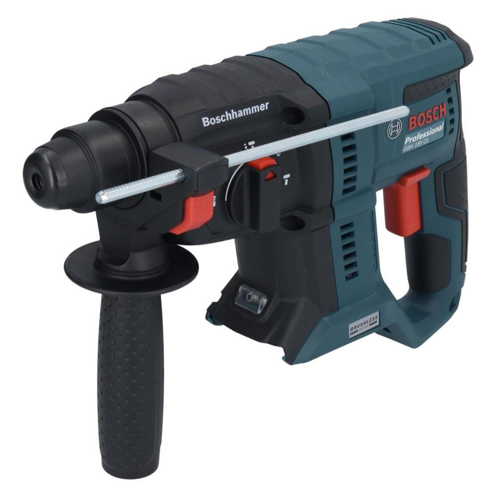 BOSCH GBH 18V-21 Professional Akku Bohrhammer 18 V 2,0 J SDS plus ( 0611911100 ) Brushless Solo - ohne Akku, ohne Ladegerät - Multicolor, Kunststoff (35/22/11cm) - Bosch Professional