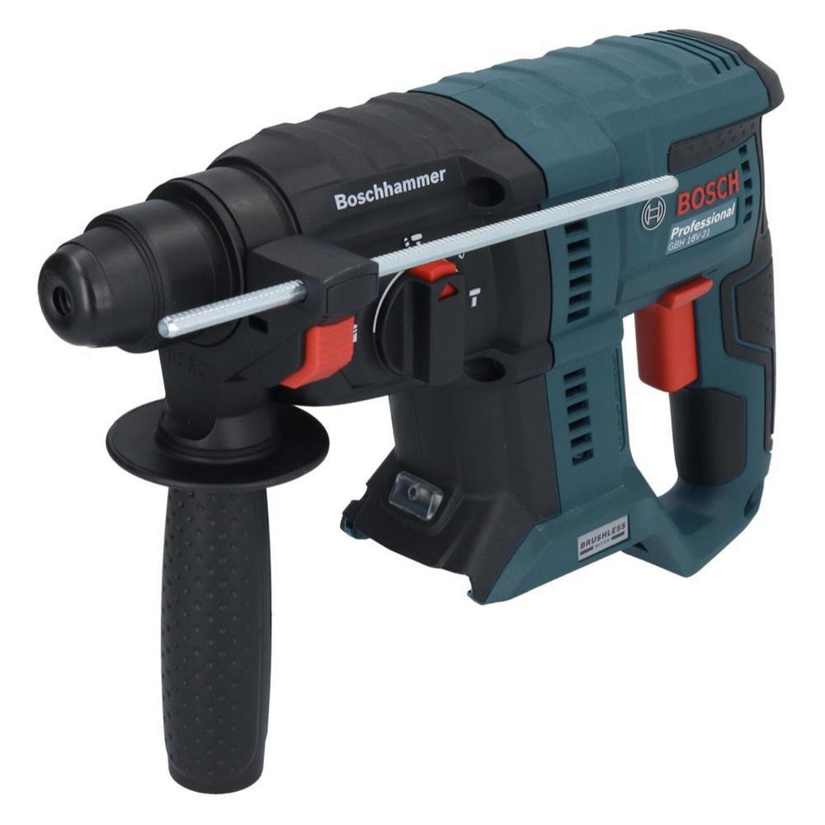 BOSCH GBH 18V-21 Professional Akku Bohrhammer 18 V 2,0 J SDS plus ( 0611911100 ) Brushless Solo - ohne Akku, ohne Ladegerät - Multicolor, Kunststoff (35/22/11cm) - Bosch Professional