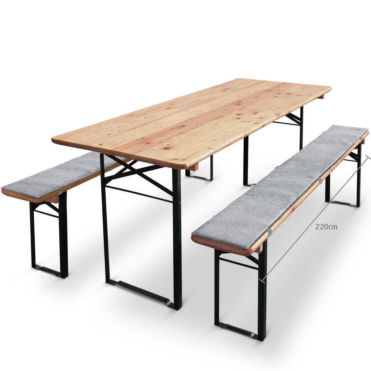 BANKAUFLAGE - Hellgrau, Textil (110/25/2cm) - Miqio Design