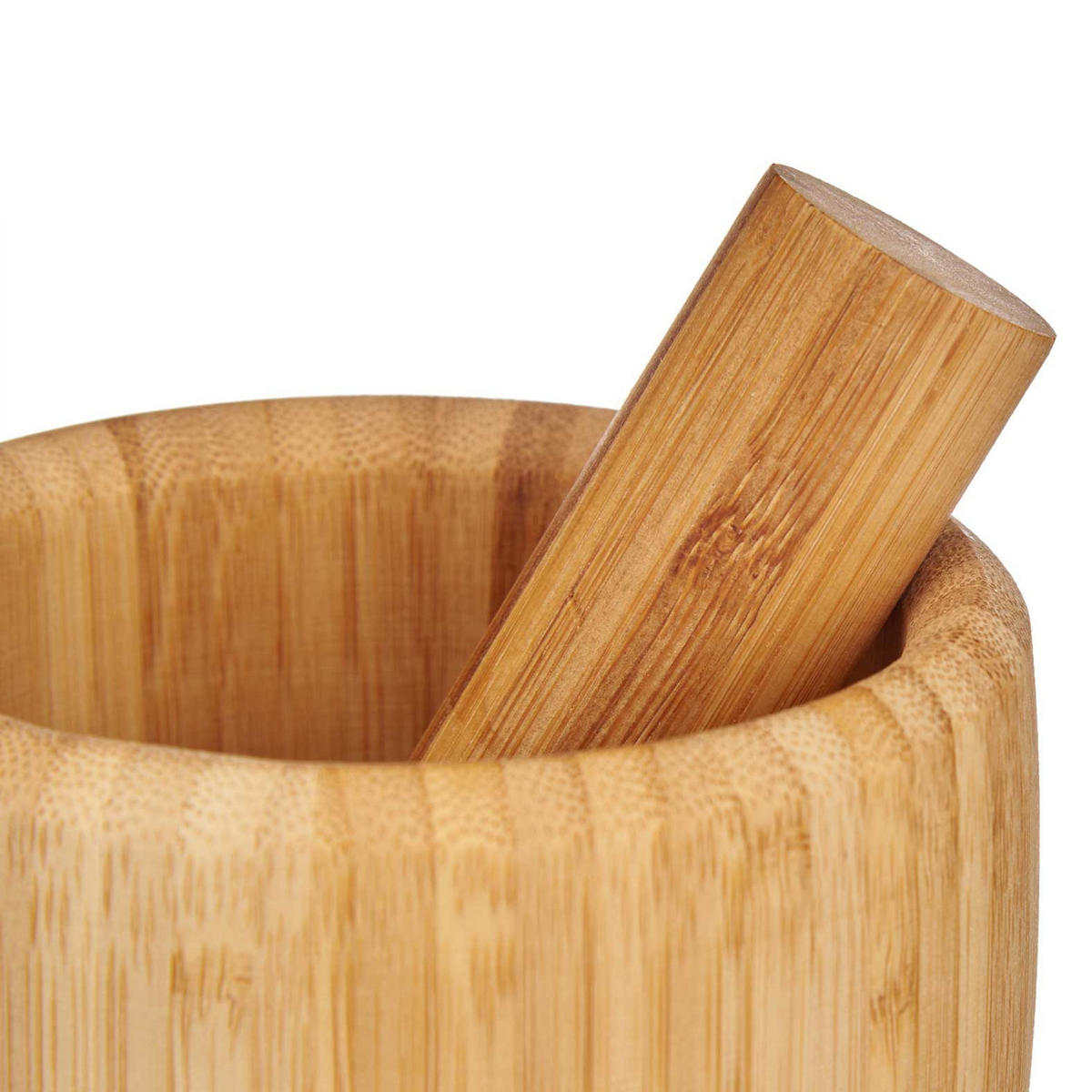 MÖRSER Holz Solis Ø 11 cm - Braun, Naturmaterialien (11/12.2/11cm) - Kinvara
