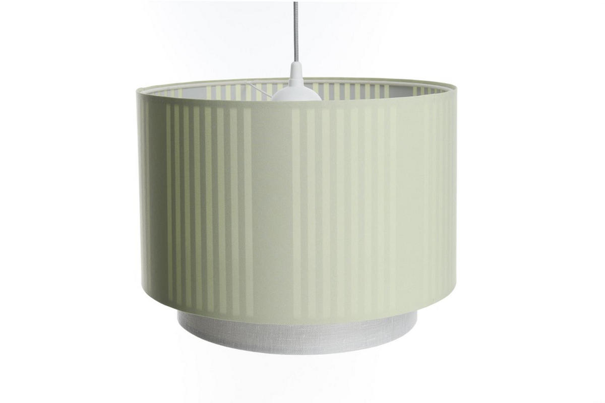 HÄNGELEUCHTE Grün 50/106 cm - Weiß/Grün, Kunststoff (36/0.6/106cm) - ONZENO
