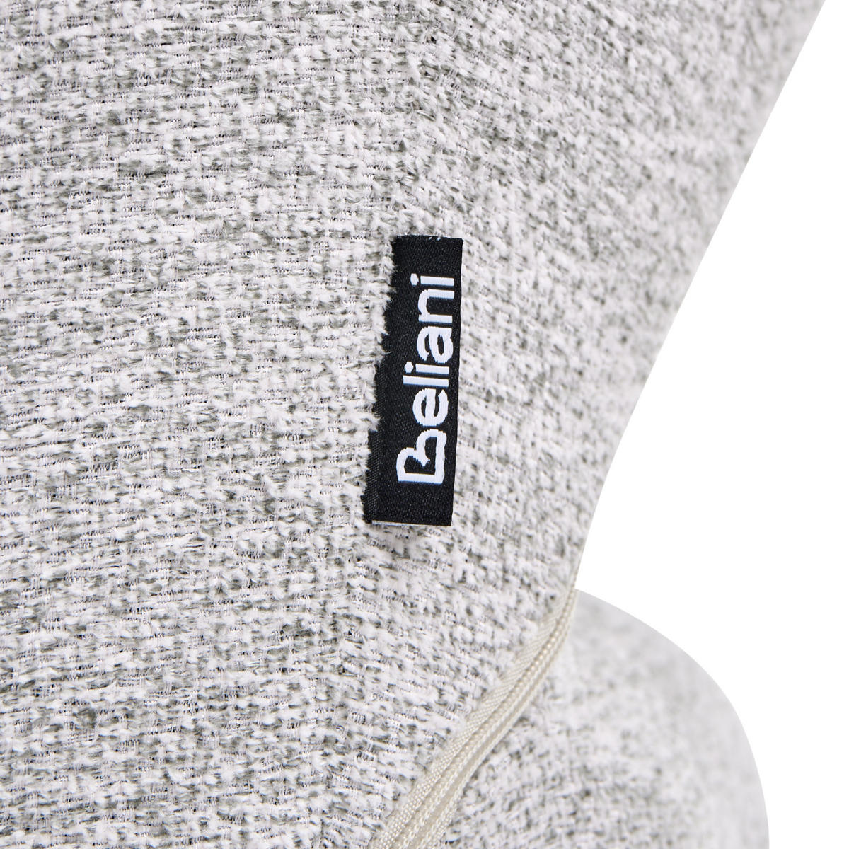 JÍDELNÍ ŽIDLE otočná Látka Světle šedá Vallby - béžová, textil (64/87/64cm) - Beliani