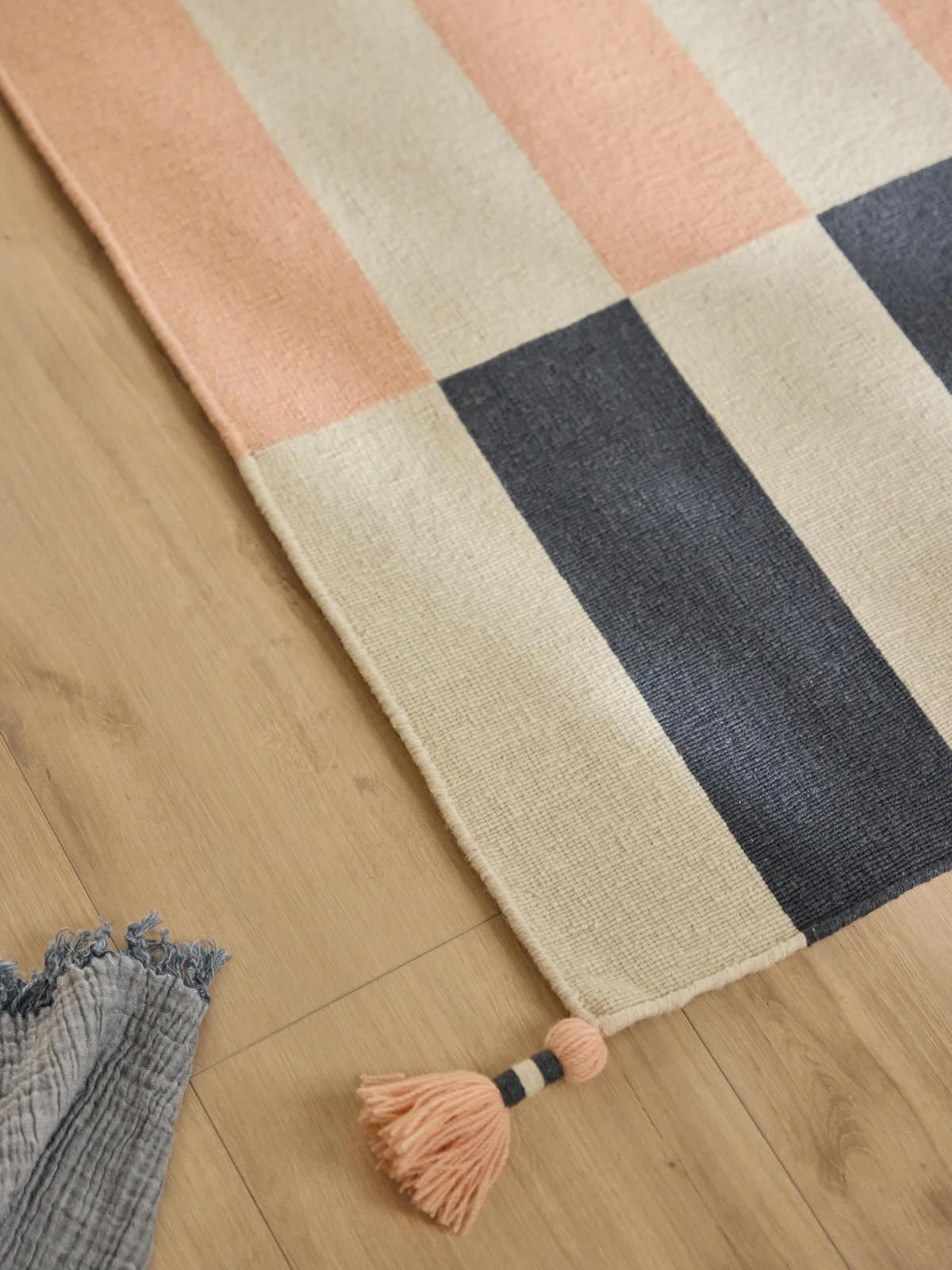 KINDERTEPPICH Janou Rosa 120/170 cm - Rosa, Naturmaterialien/Textil (120/170cm) - benuta