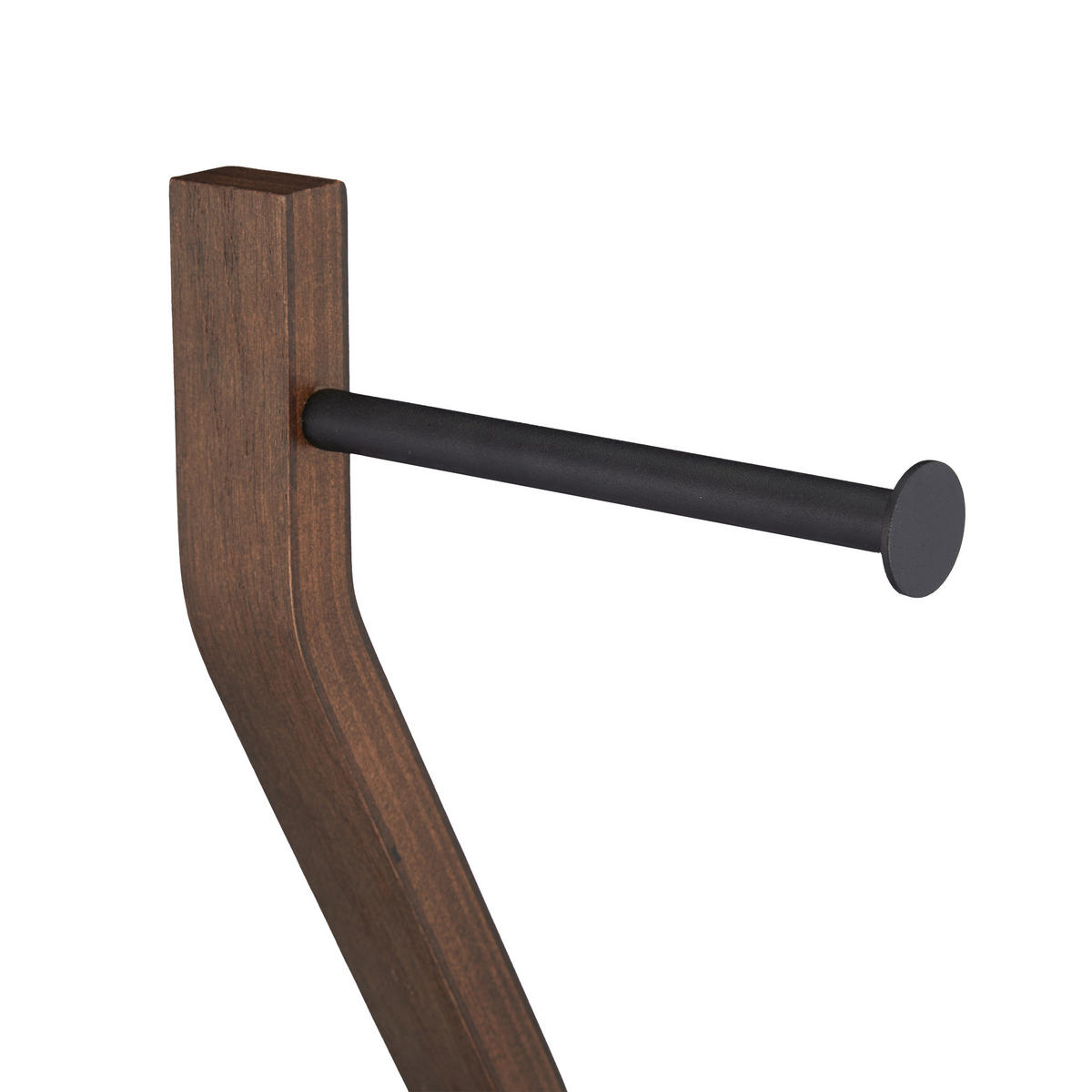 WC Garnitur - Multicolor, Holzwerkstoff/Metall (18.5/75/18.5cm) - Relaxdays