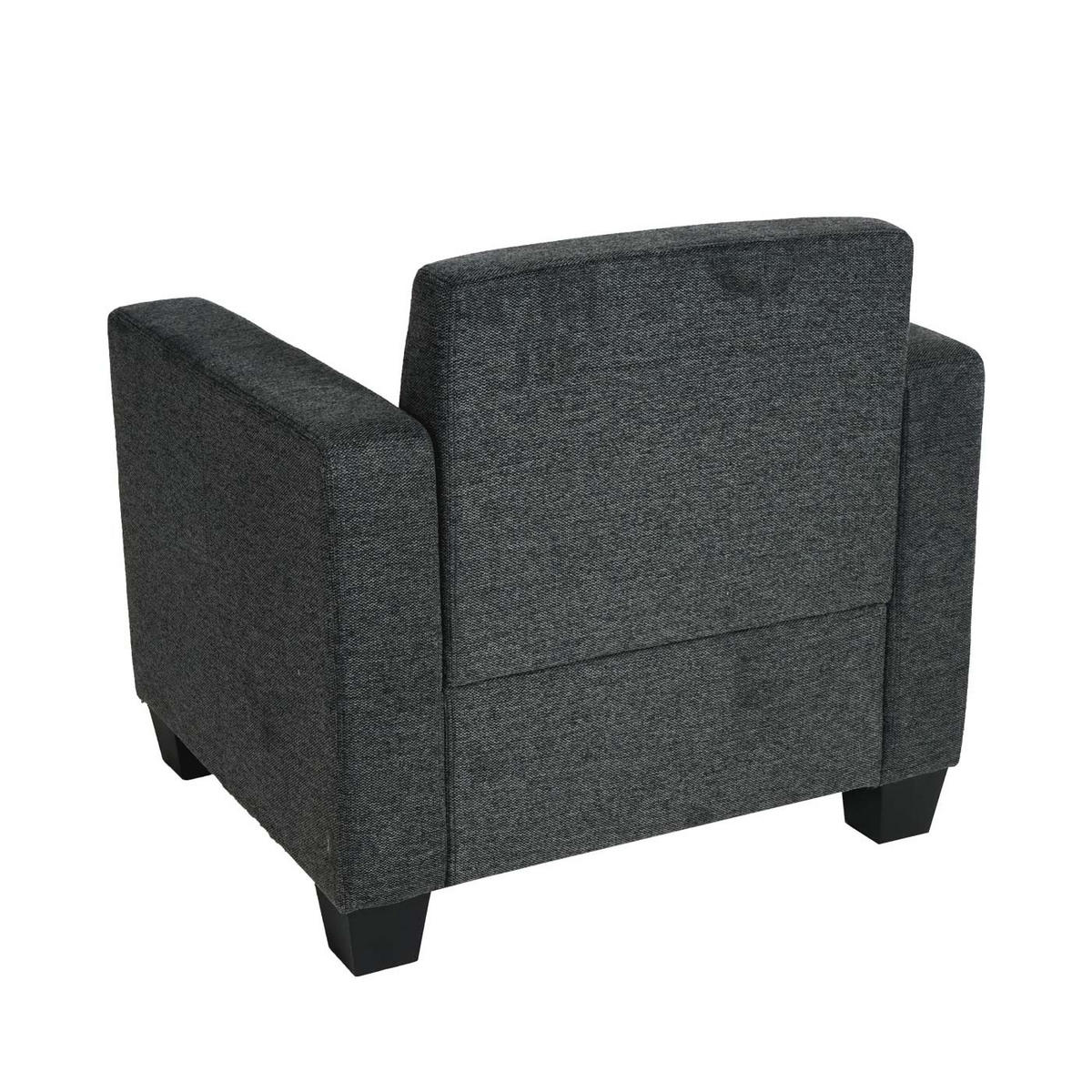 LOUNGESESSEL Anthrazit - Anthrazit, Textil (82/76/72cm) - MCW