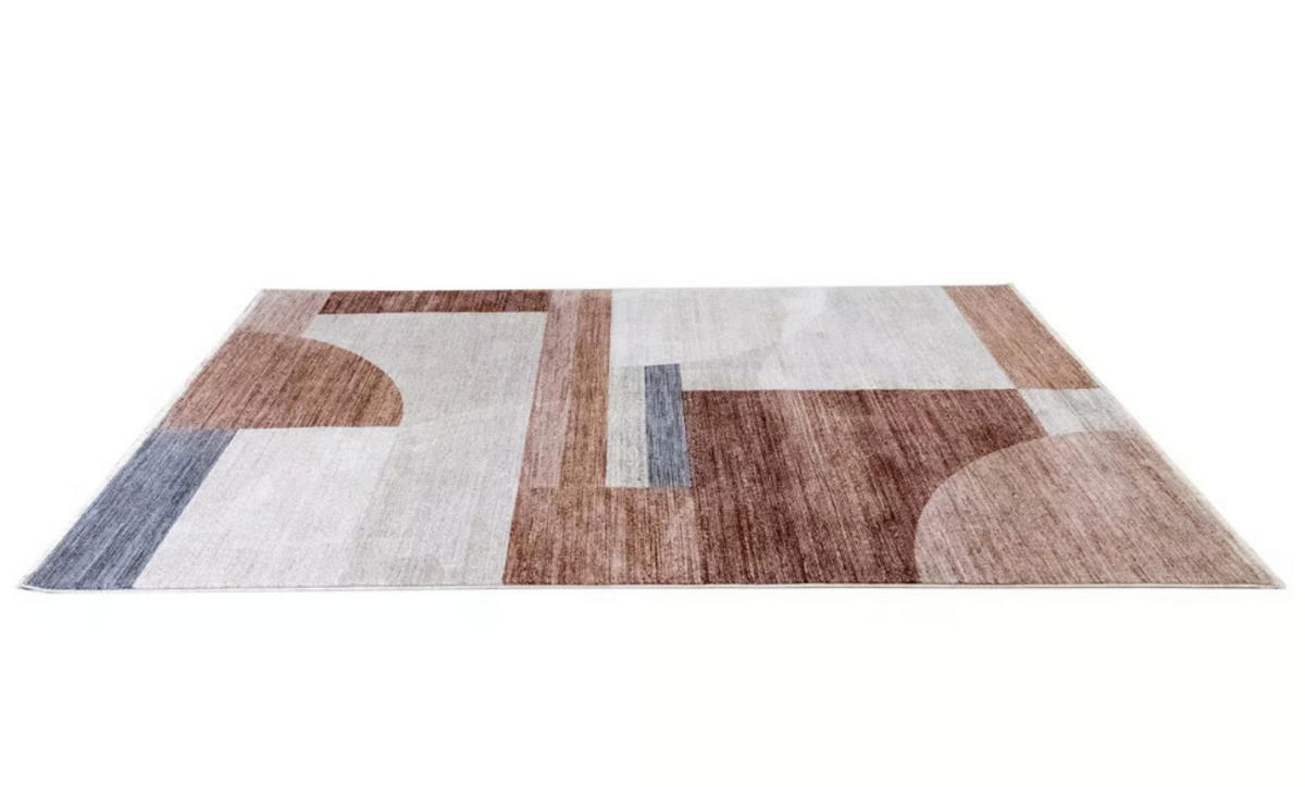 TEPPICH modern Flachgewebe MIRATONA Rot 160 x 240 cm - Rot, Textil (160/240cm) - Novatrend