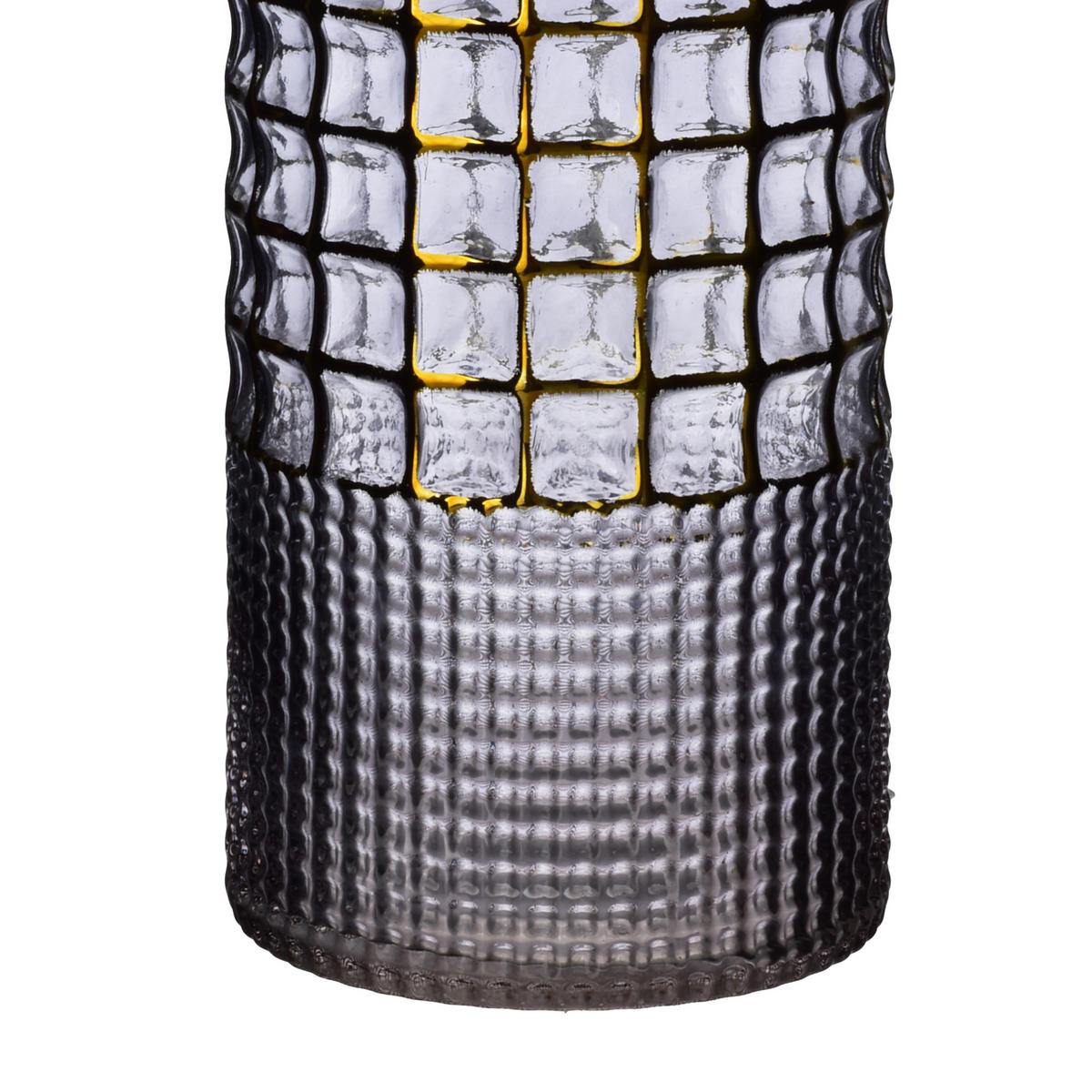 VASE Serenite Grau 12/12/30.5 cm Glas - Grau, Glas (30.5cm) - Mondex