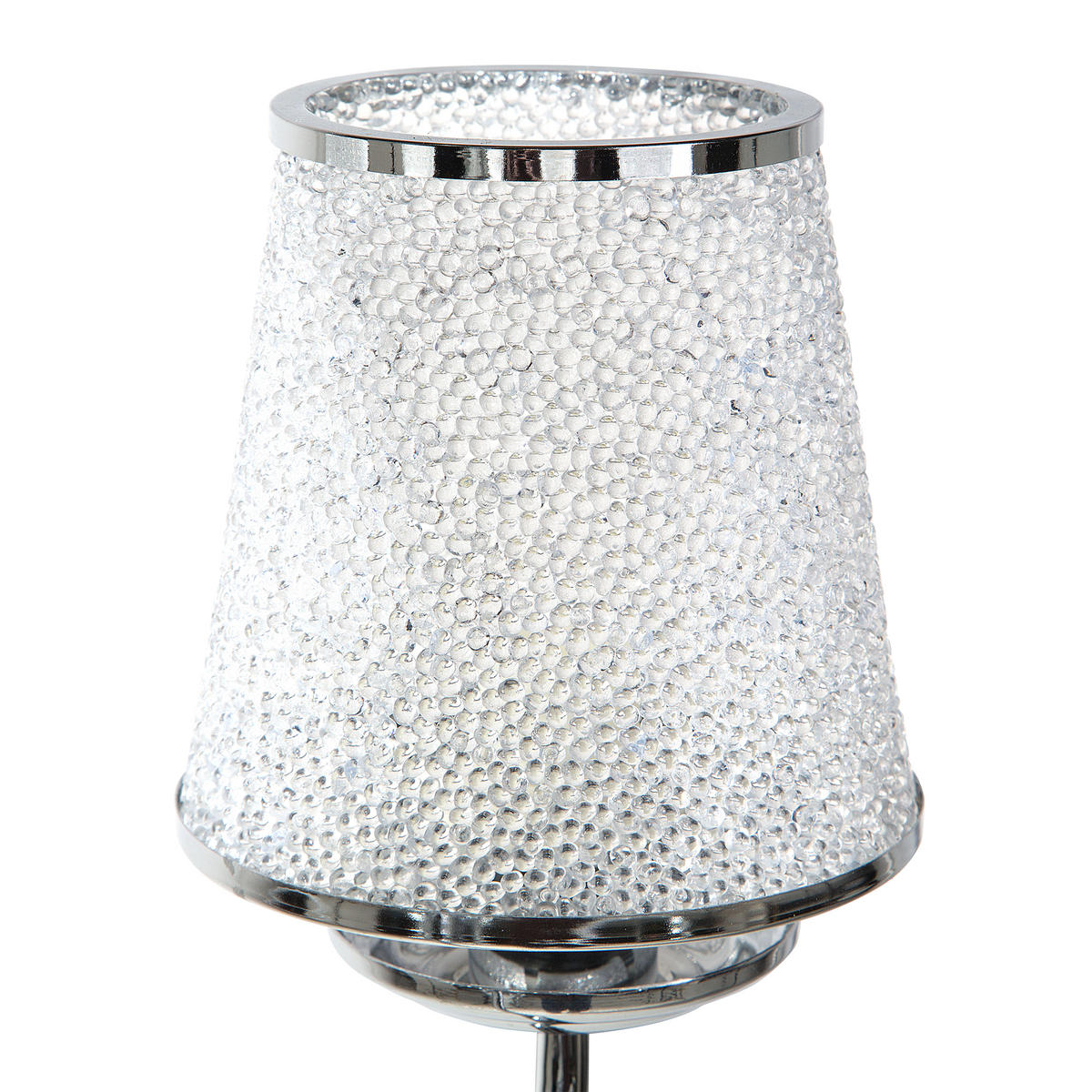 KRONLEUCHTER Bradano 65/65/127 cm - Silberfarben, Metall (65/65/127cm) - Beliani