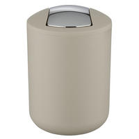 MÜLLKORB beige - Brasil 2 l 14/14/21 cm - Beige, Kunststoff (14/21/14cm) - Wenko