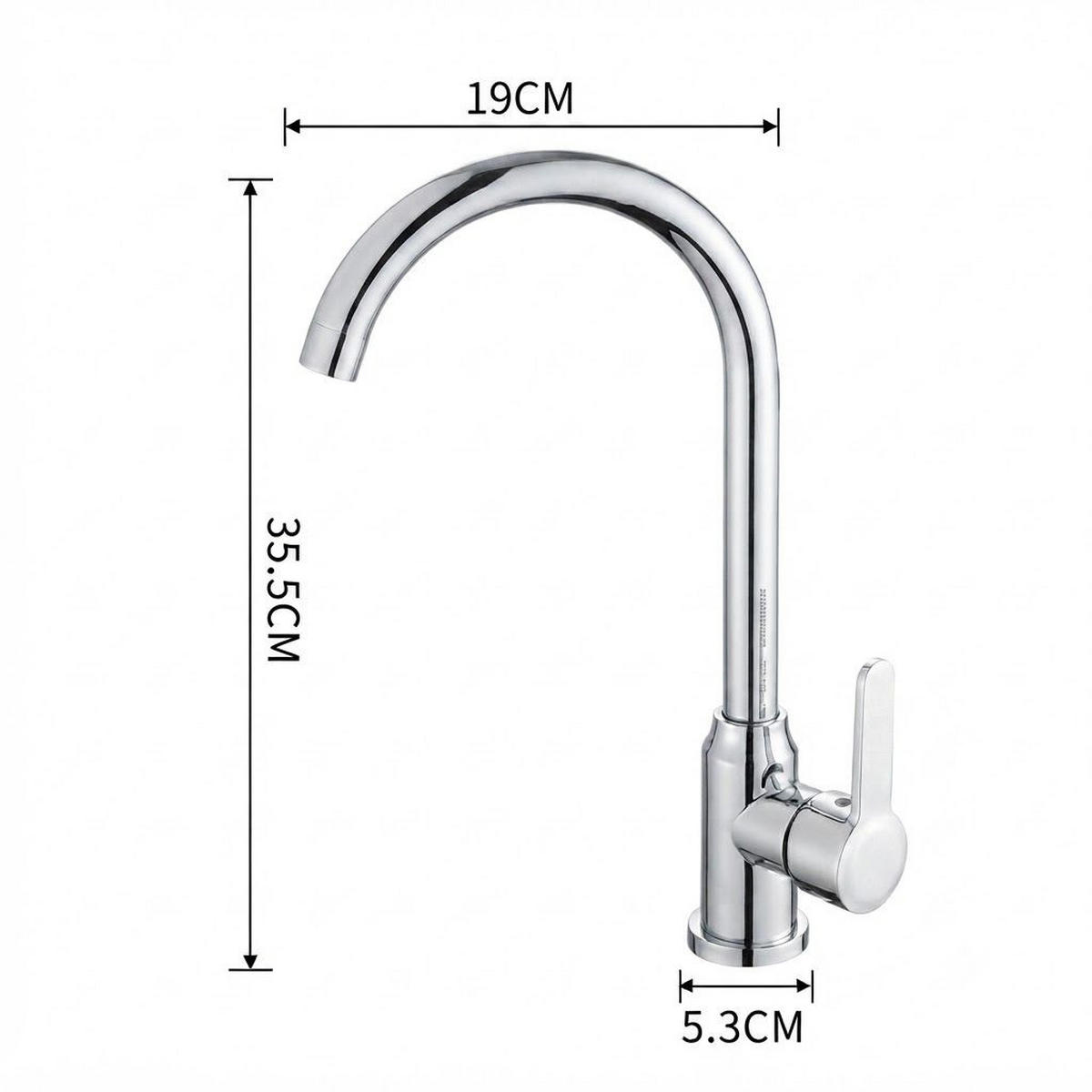 BADARMATUR mit Schlauch, 355 x 190 mm, silber - Silberfarben, Metall (37/7/22cm) - Vallsero