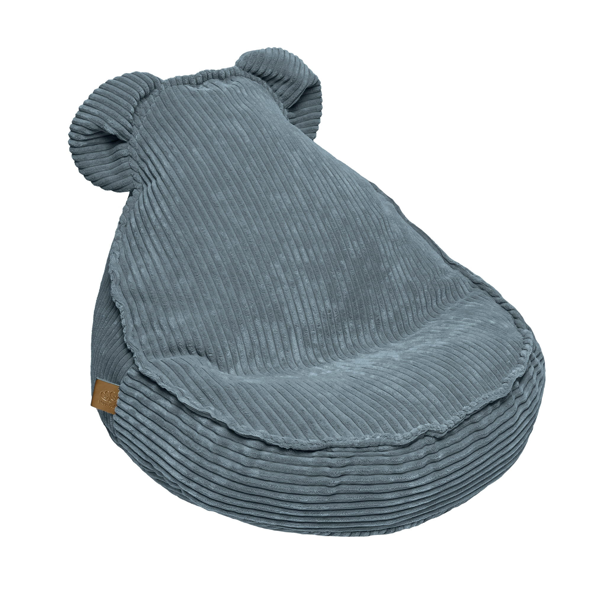 SITZSACK für Kinder, Bär, Aesthetic, Türkis - Türkis, Textil (58/50/67cm) - MeowBaby