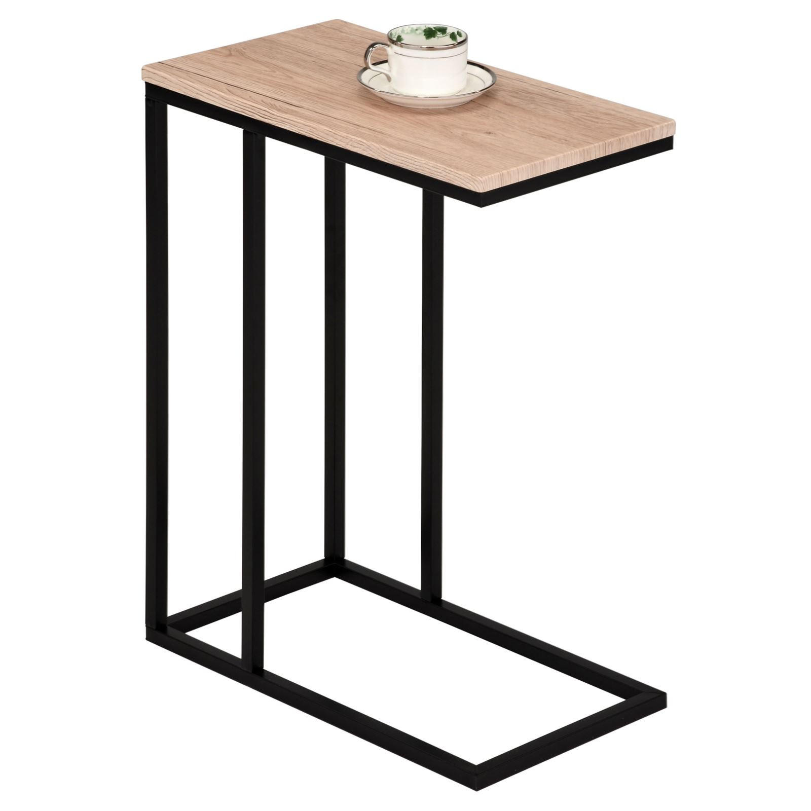BEISTELLTISCH DEBORA - Wildeiche, Holzwerkstoff (26/46/61cm) - IDIMEX