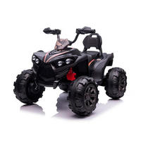 ELEKTROQUAD ATV FX Sport schwarz MP3-Anschluss, 2 Motoren, Lichter - Schwarz, Kunststoff (118/76/73cm) - Chipolino