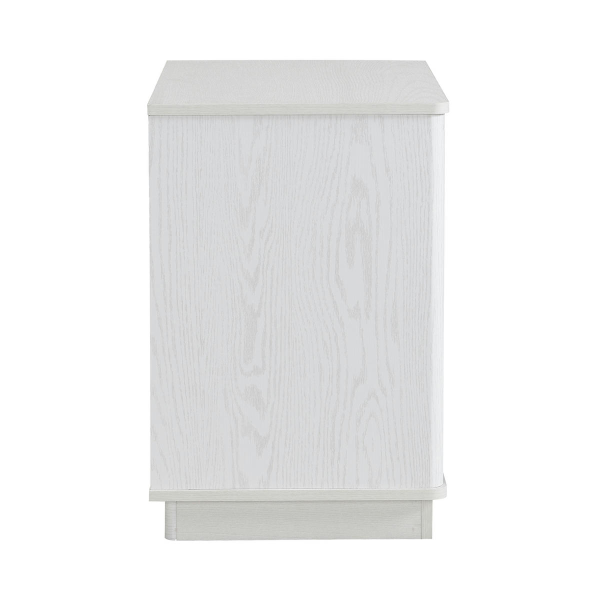 SCHUHSCHRANK 60/40/61 cm in Weiß mit 2 Türen und offenem Fach - Weiß, Holzwerkstoff (60/61/40cm) - Flora Grace