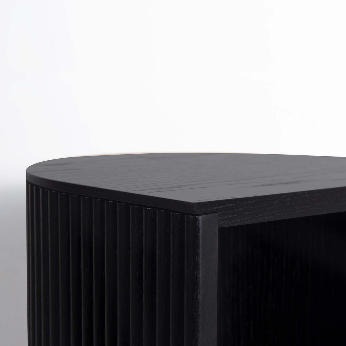 HOCKER Duna mit Stauraum - Schwarz, Holz (35/45/32.8cm) - Woodendot