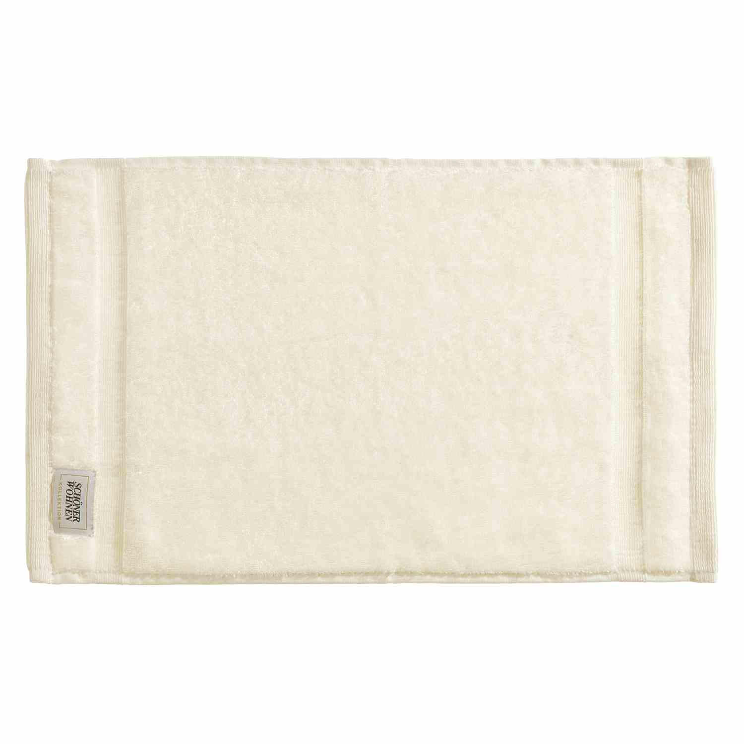 GÄSTETUCH Cuddly Weiß  - Weiß, Basics, Textil (30/50cm) - Schöner Wohnen