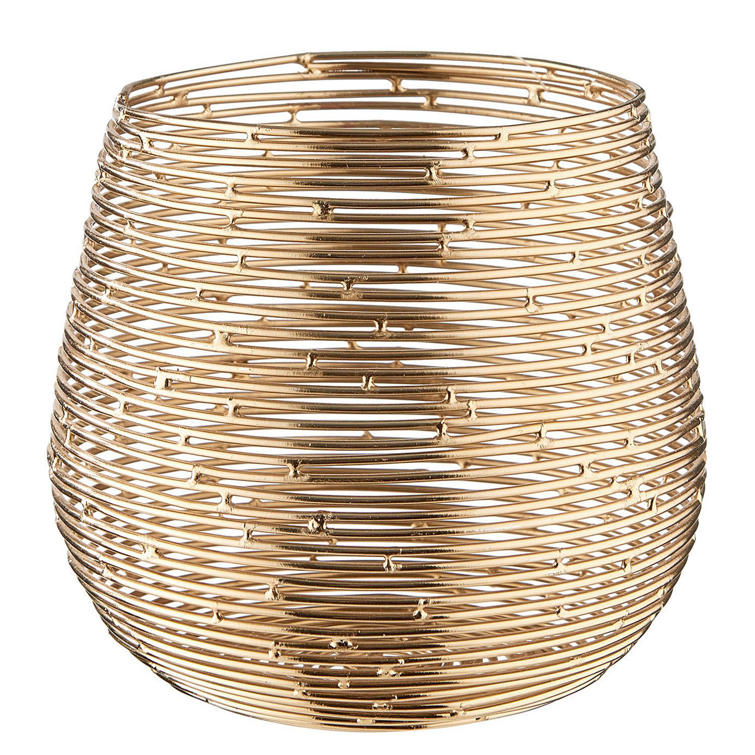 TEELICHTHALTER Twine Light - Goldfarben, Metall (13cm) - Butlers