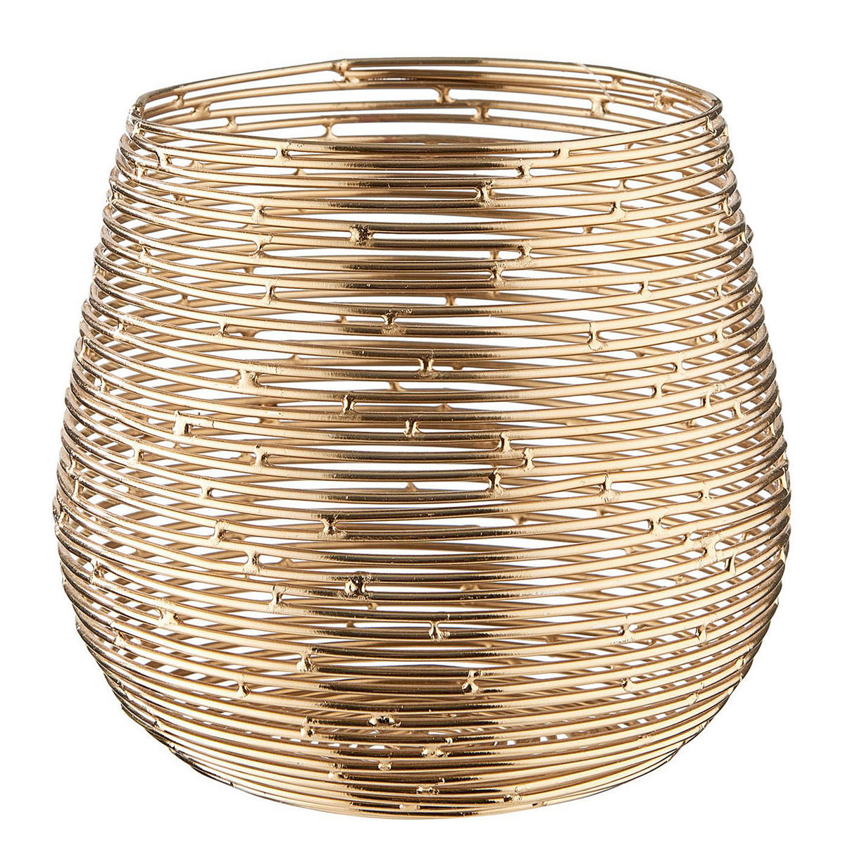 TEELICHTHALTER Twine Light - Goldfarben, Metall (13cm) - Butlers