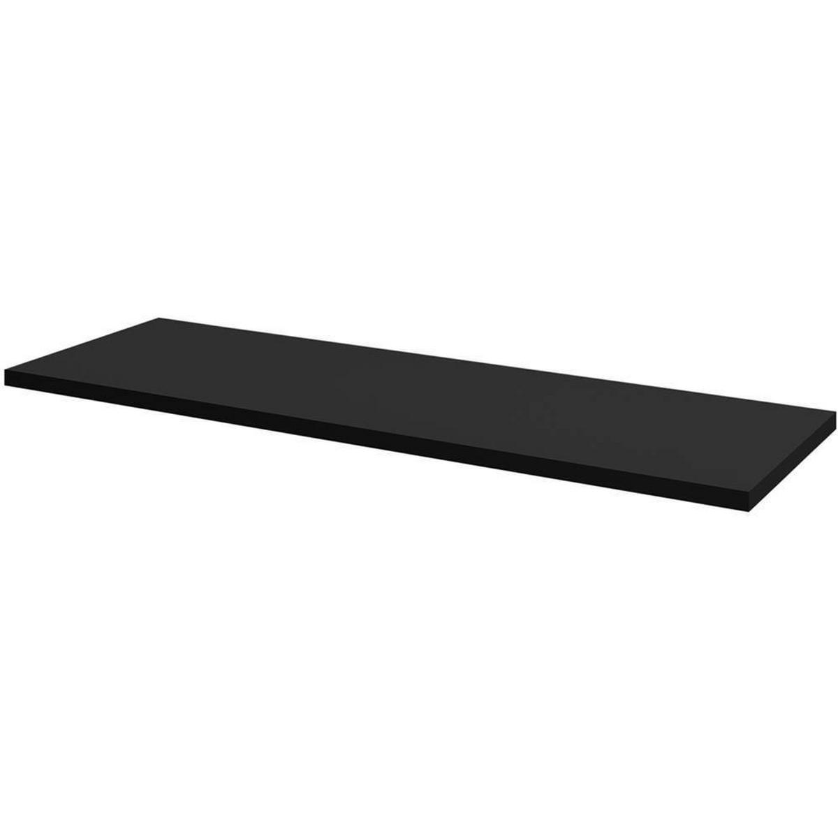 WASCHTISCHUNTERSCHRANK Skelbolu - Schwarz, Holzwerkstoff/Metall (161/60/40cm) - [en.casa]