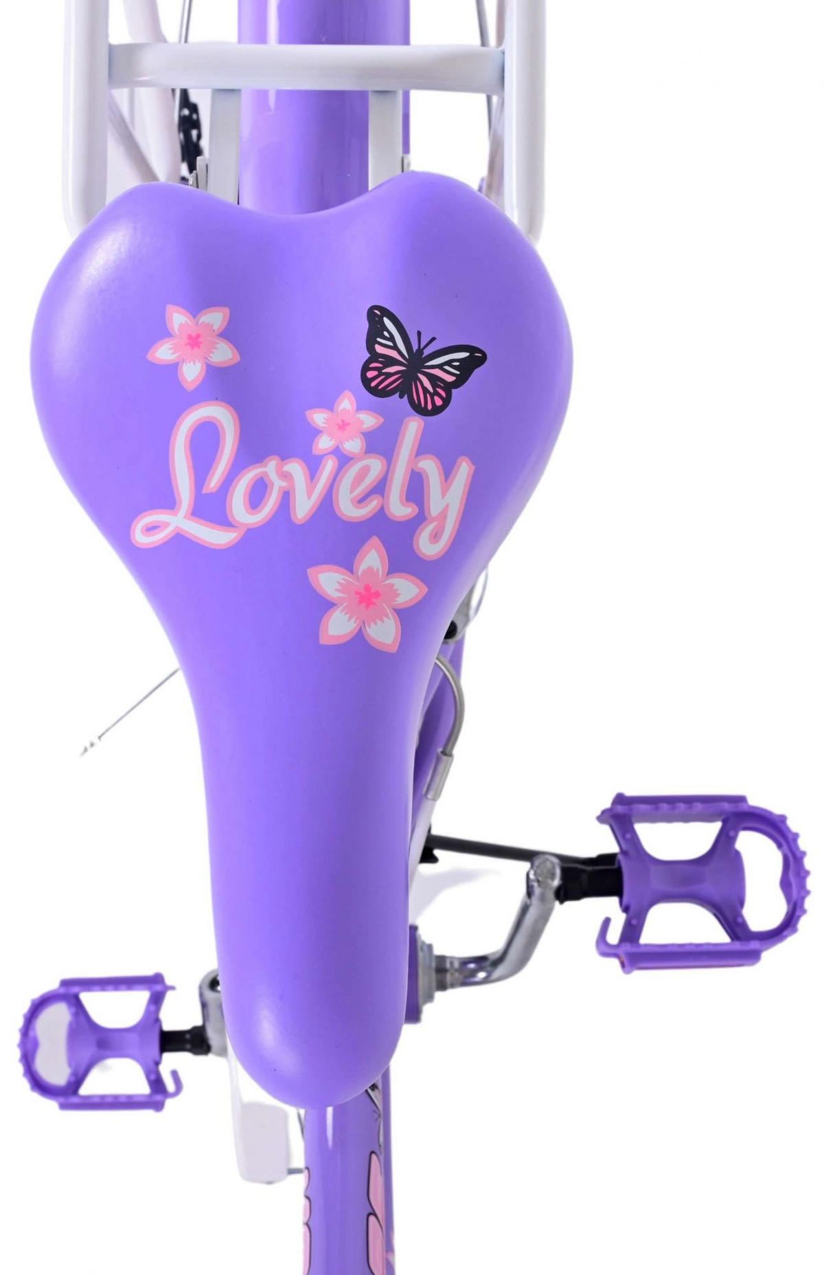 KINDERFAHRRAD Lovely - Mädchen - 20 Zoll - 2 Handbremsen - 7 Gänge - Lila - Lila, Metall (82cm) - TPFSports