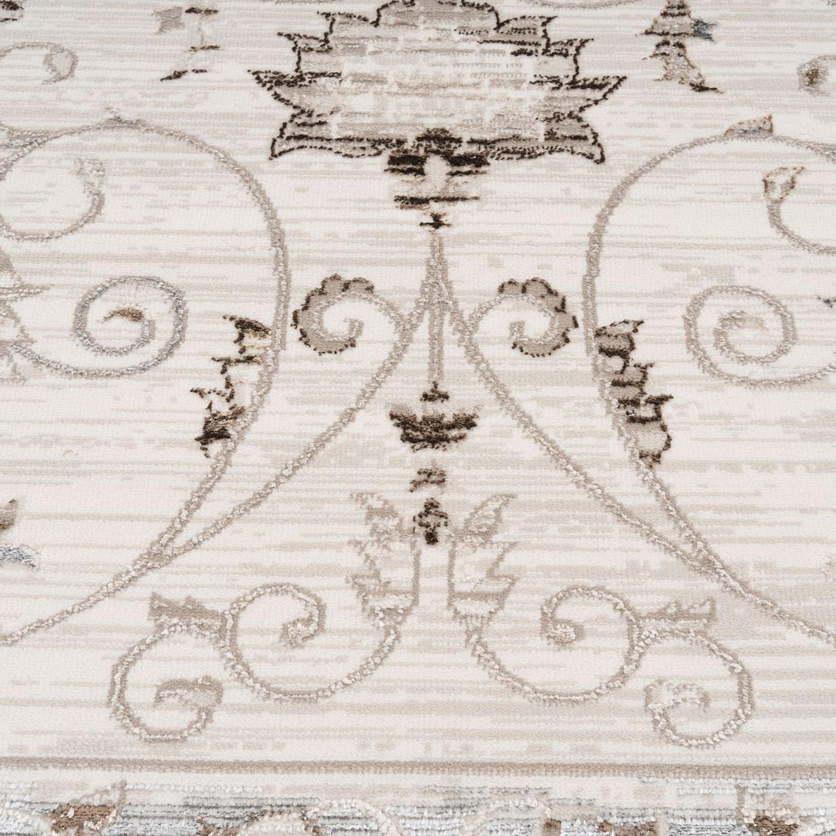 VINTAGE-TEPPICH Antares Eshana Beige - Beige, Textil (160/231cm) - Kukoon Rugs